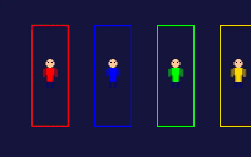 真人百家乐像素角色选择界面